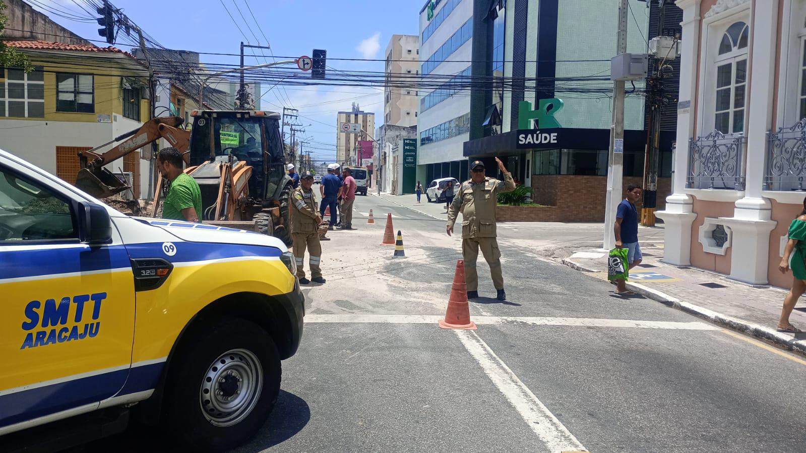 SMTT informa alteração no trânsito no entorno da Praça Olímpio Campos nesta terça-feira, 4 - SMTT Aracaju